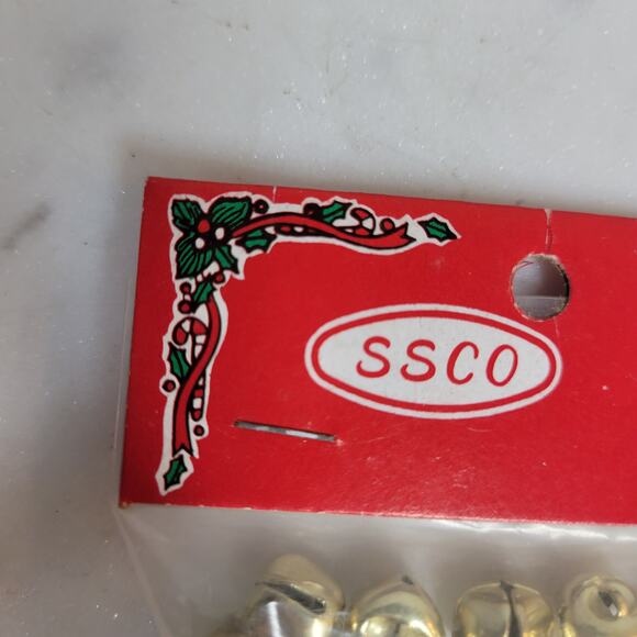 SSCO Bulk Diy Jingle Bells For Christmas Festival‎ Deco Gold Craft Bells - Picture 7 of 12